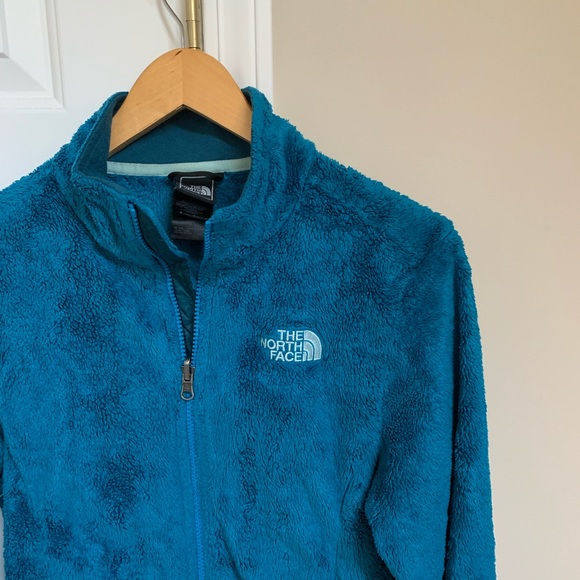 North Face Women’s Blue Wool Jacket - Picture 3 of 5